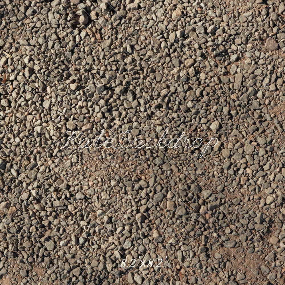 Kate Stein Boden Textur Braun Hintergrund Entworfen von Mini MakeBelieve - Kate Backdrop.de
