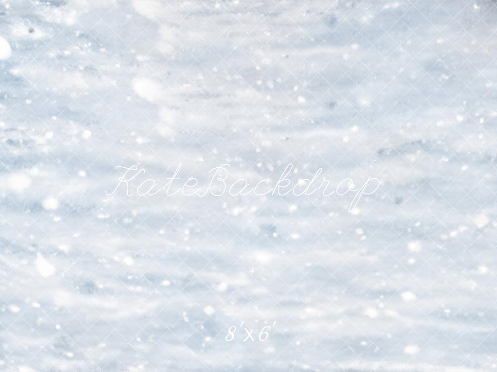 Kate Winter Schnee Abstrakt Weiß Hintergrund Entworfen von Kate Image - Kate Backdrop.de