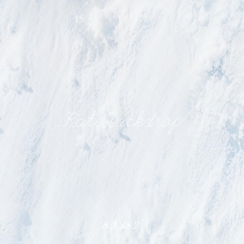 Kate Winter Schnee Textur Weiß Hintergrund Entworfen von Kate Image