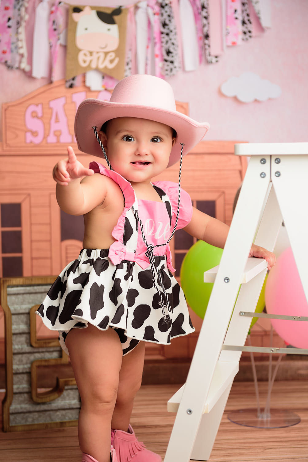 Kate Weiße hölzerne Leiter Fotografie Requisiten - Kate Backdrop.de