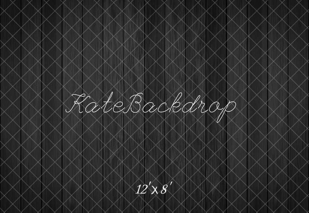 Kate Schwarz Holz Bretter Geometrisch Fleece Hintergrund Entworfen von Kate Image - Kate Backdrop.de