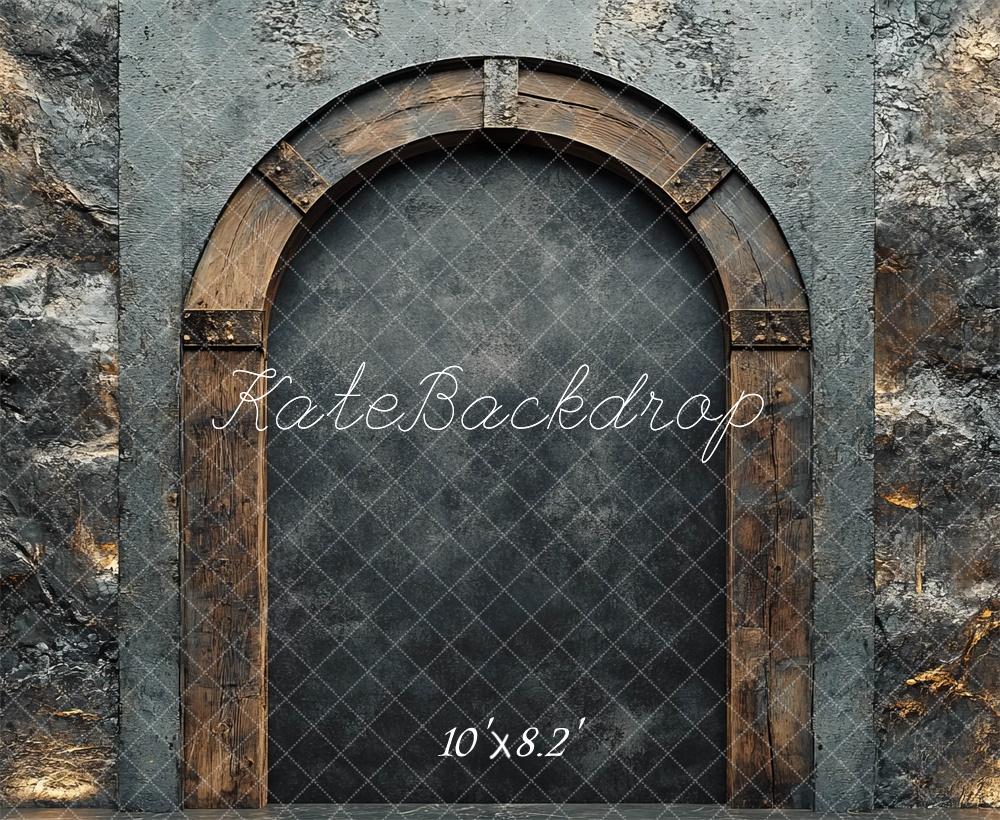 Kate Stein Textur Bogen Rustikal Hintergrund Entworfen von Mini MakeBelieve - Kate Backdrop.de