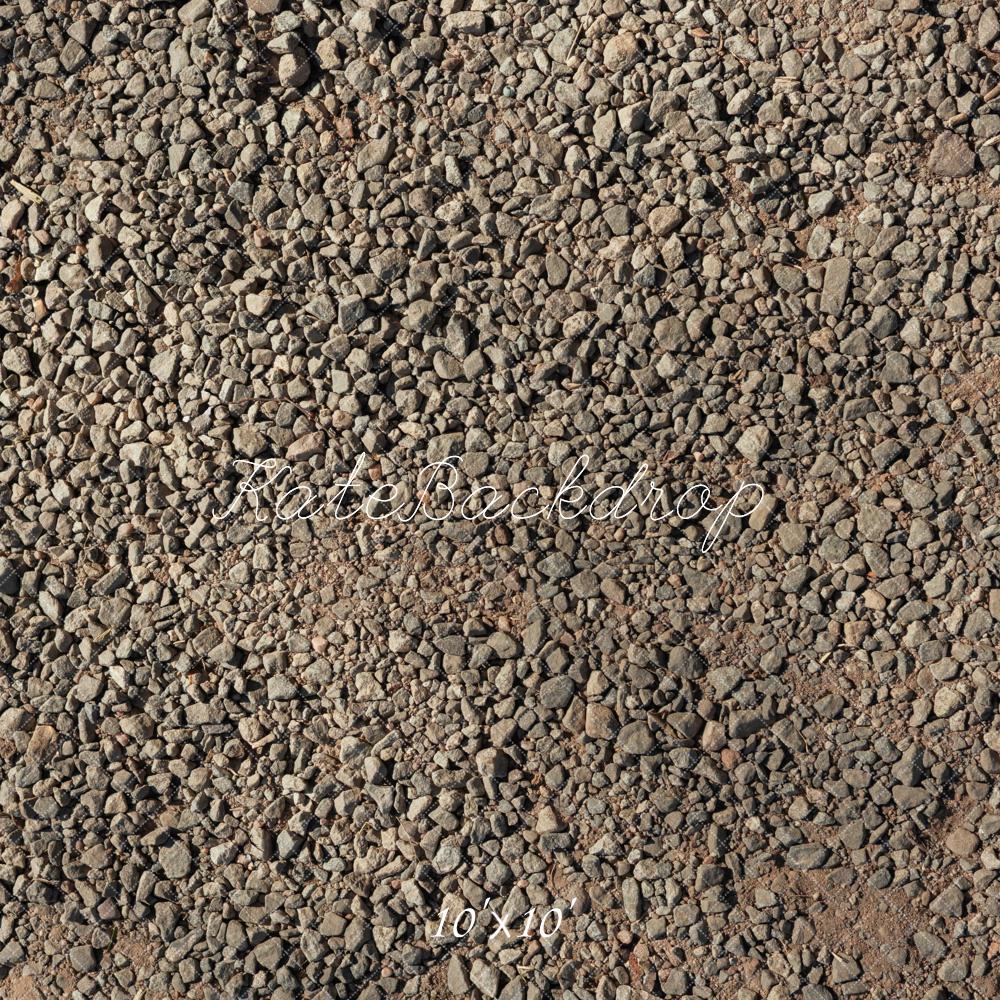 Kate Stein Boden Textur Braun Hintergrund Entworfen von Mini MakeBelieve - Kate Backdrop.de