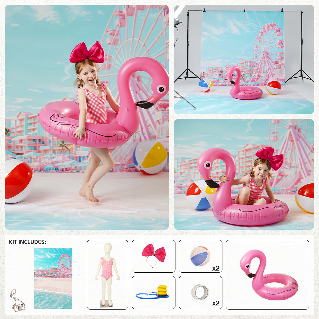 Kate Sommer rosa Süßigkeiten Photo Kit - Kate Backdrop.de