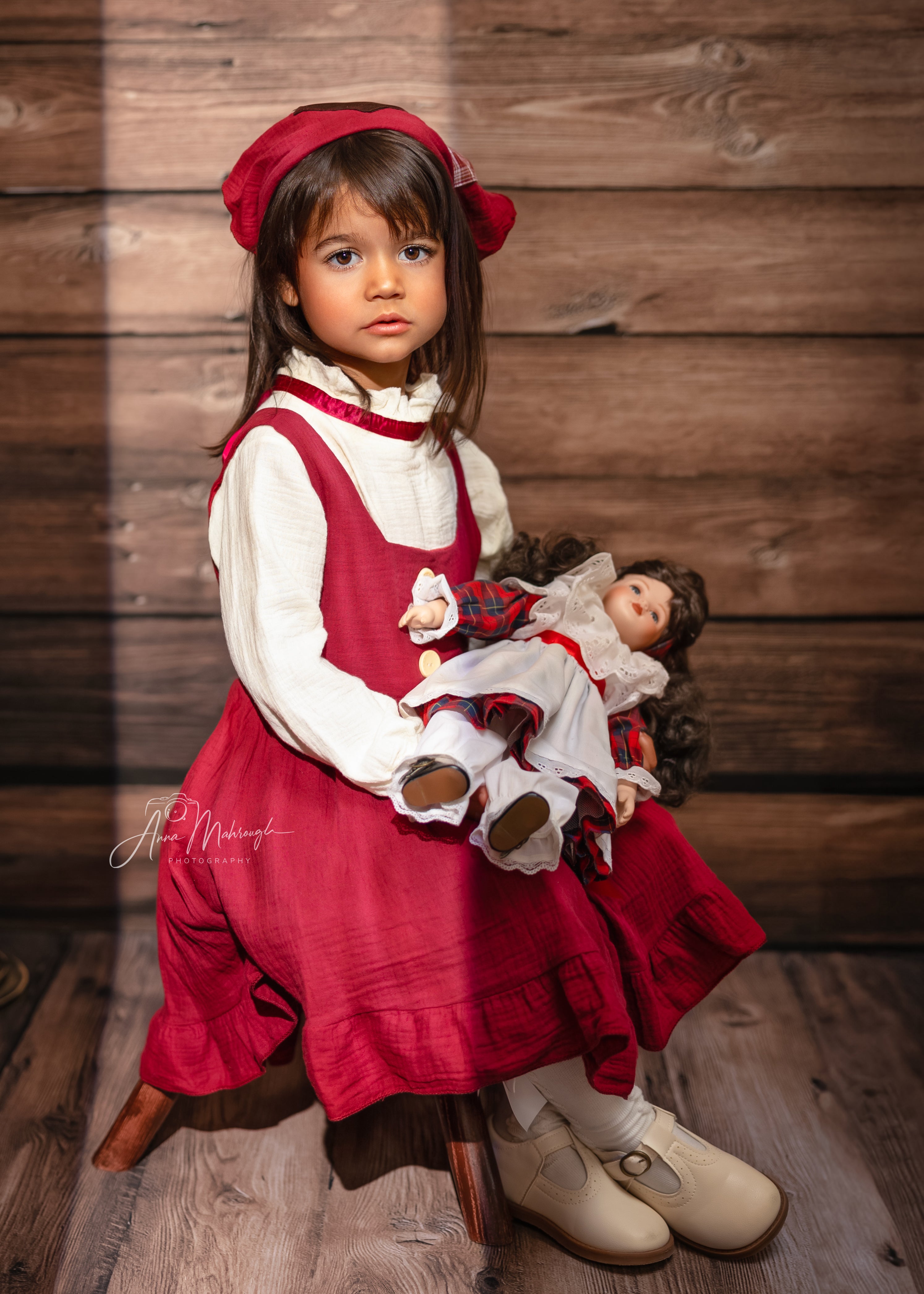 Kate Dunkles Holz Scheunen Hintergrund neugeboren / Baby Fotografie - Katebackdrop.de