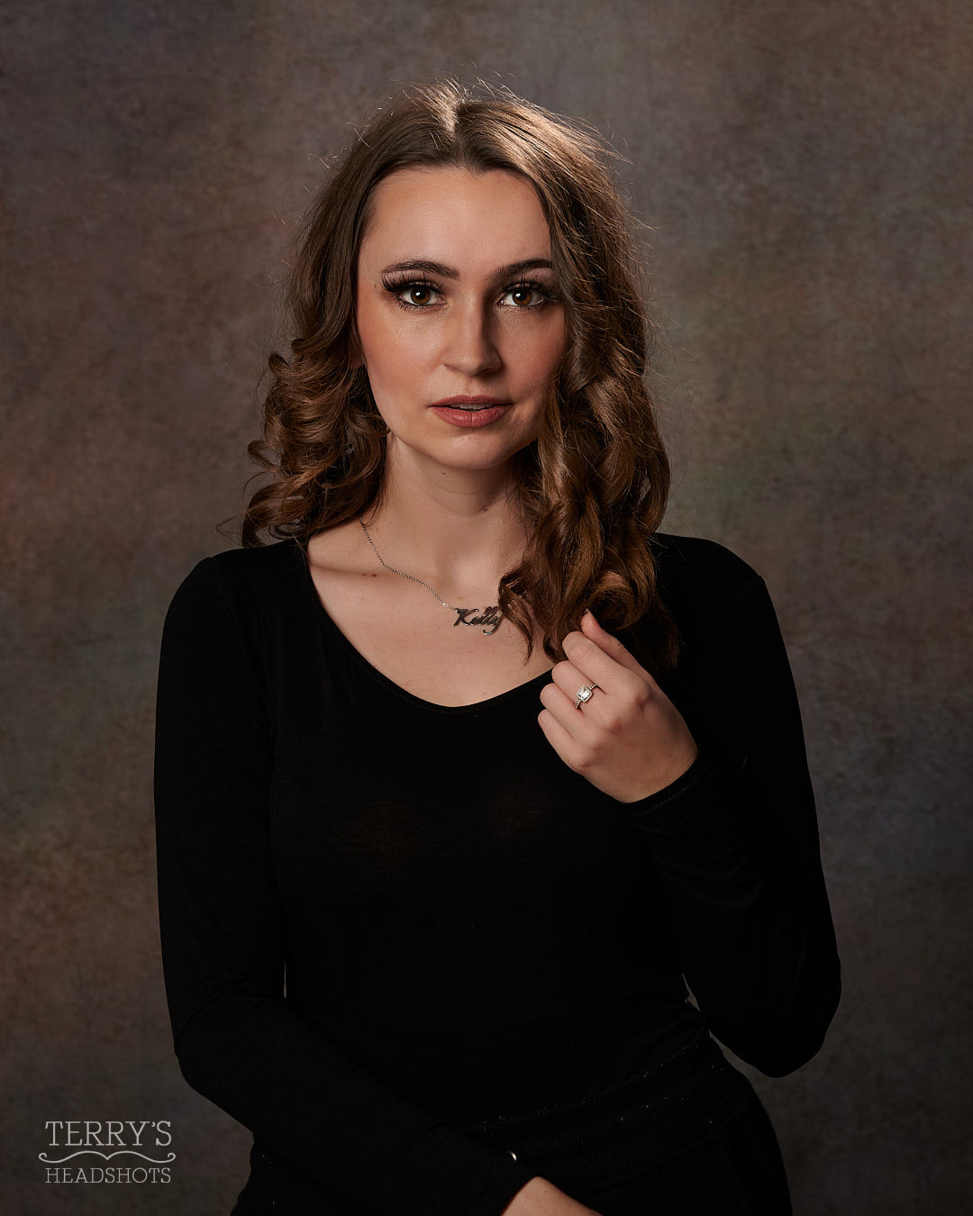 Kate Dunkel Gold Braun Abstrakt Hintergrund für Fotografie - Kate Backdrop.de