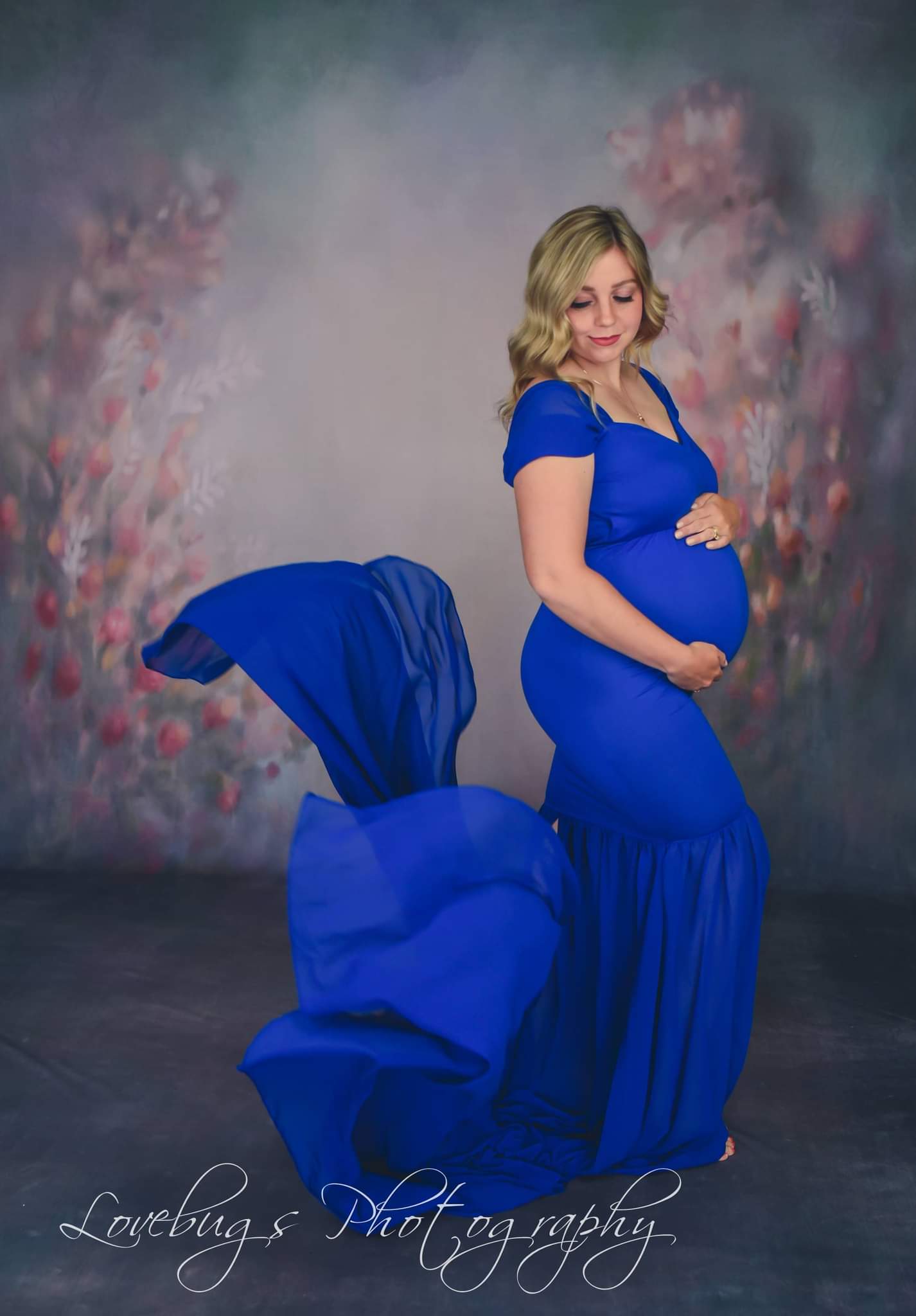 Kate Kombibackdrop retro abstrakte Blumen Hintergrund - Kate Backdrop.de