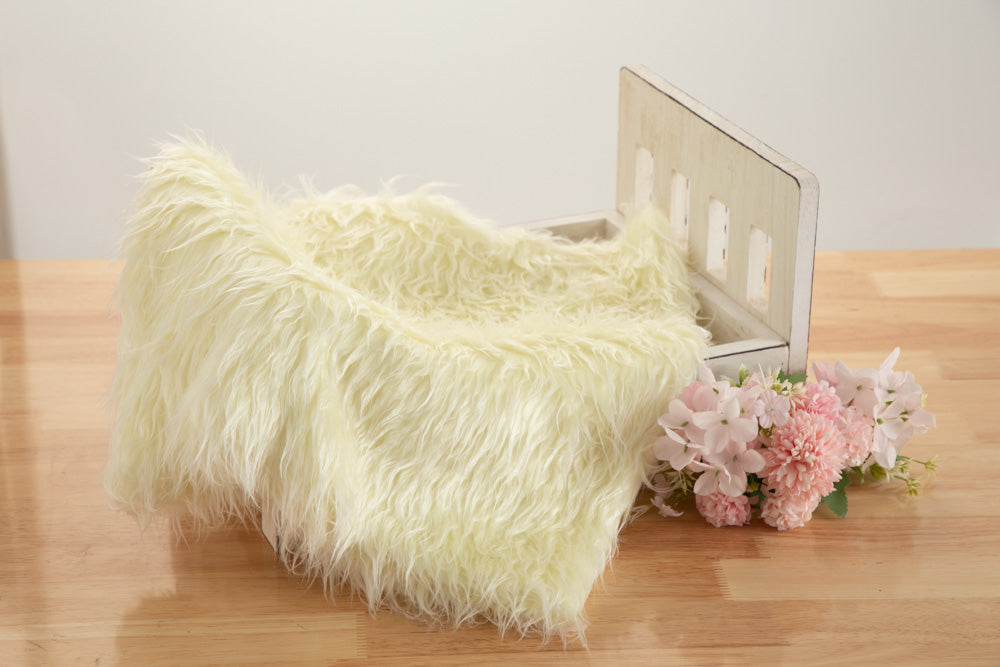 Kate Various Colors Faux Fur Blanket Props for Baby Photography - Kate Backdrop.de