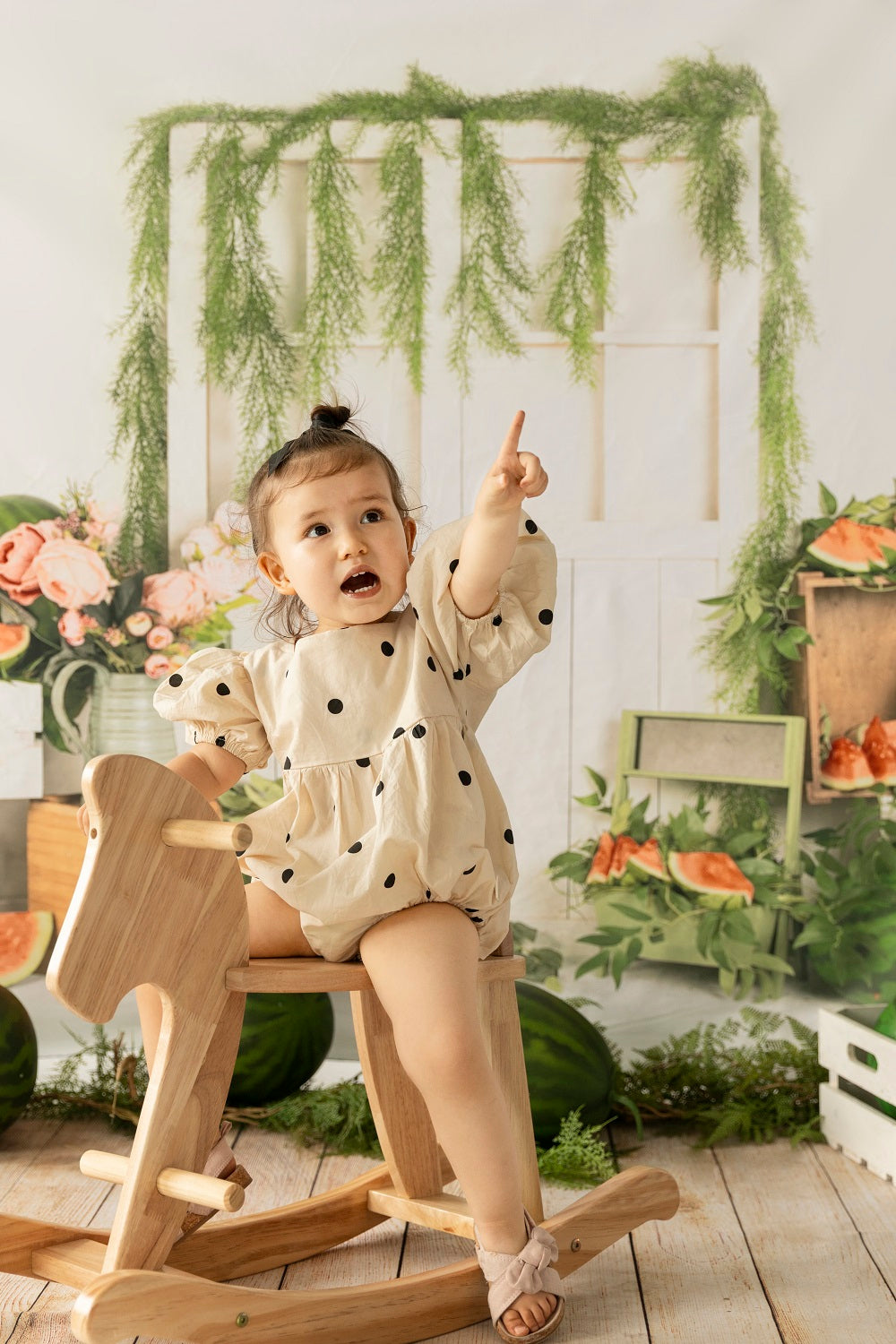 Kate Sommer Wassermelonen Zeit Hintergrund Entworfen von Jia Chan Photography - Kate Backdrop.de