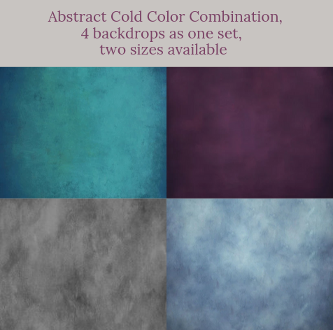 Kate Abstrakte kalte Farbkombinations-Hintergründe für Fotografie