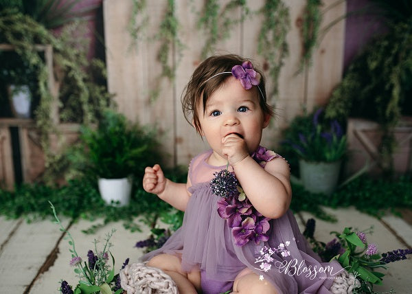 Kate Sommer grüne Pflanzen Hintergrund Entworfen von Megan Leigh Fotografie - Kate Backdrop.de