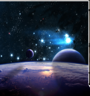 Kate Weltraum Planeten Hintergrund für Fotografie