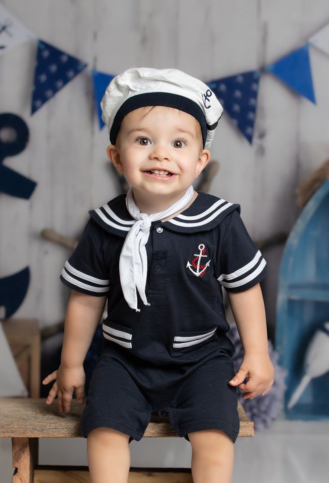 Kate Seemann Junge/ Kinder Nautisch Hintergrund Entworfen von Mandy Ringe Photography - Kate Backdrop.de