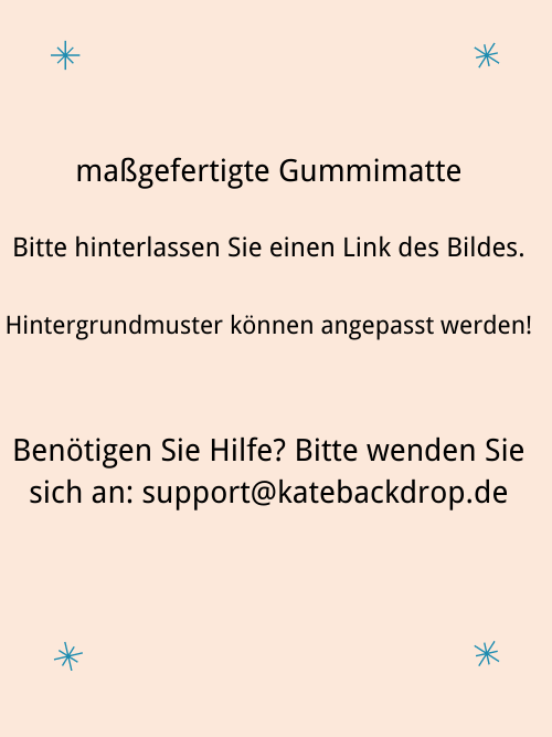 Kate benutzerdefinierte Gummibodenmatte für die Fotografie