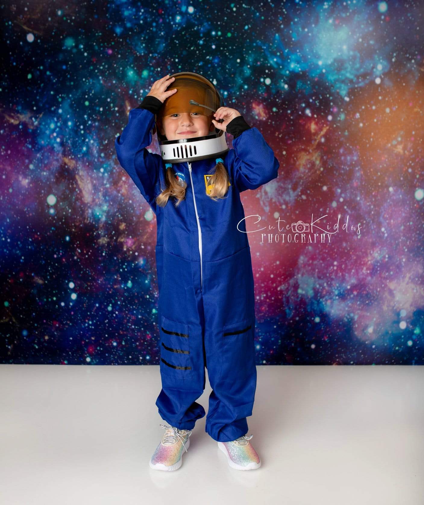 Kate Junge Geburtstag Galaxis Weltraum Hintergrund für die Fotografie - Kate Backdrop.de