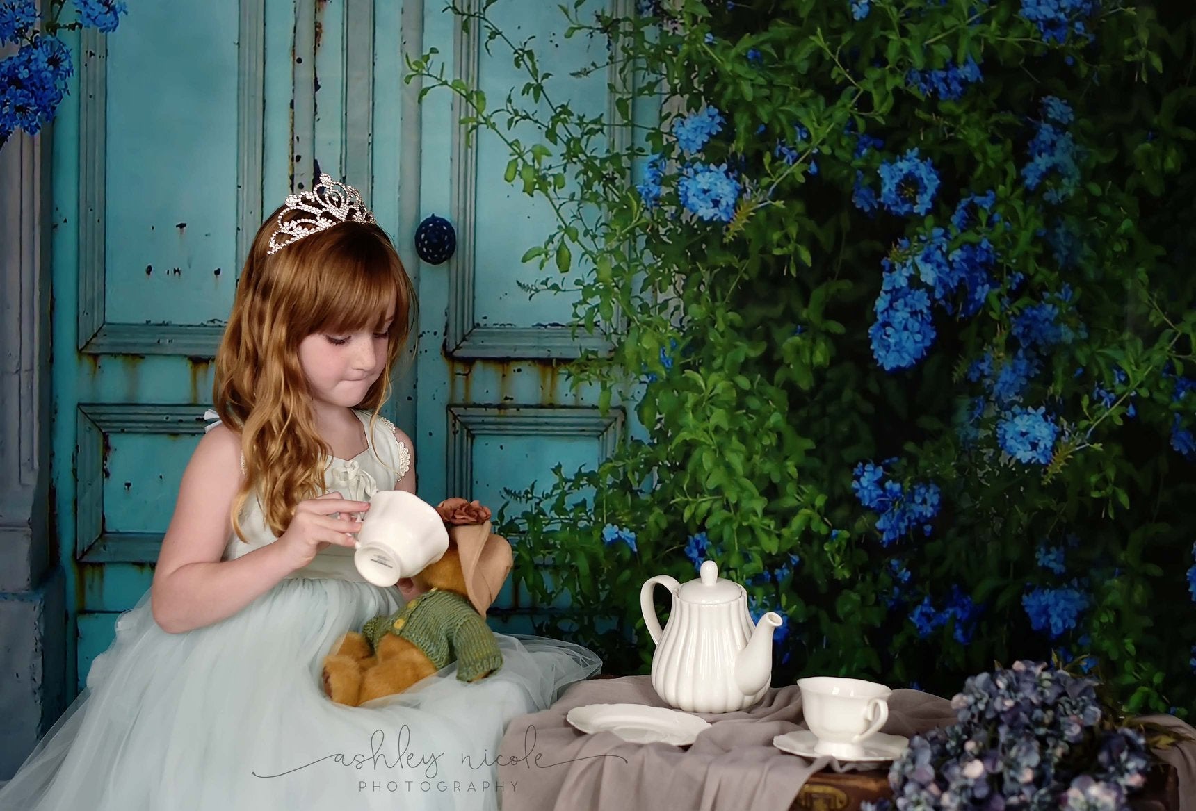 Kate Blauer Türhintergrund Entworfen von Emetselch - Kate Backdrop.de