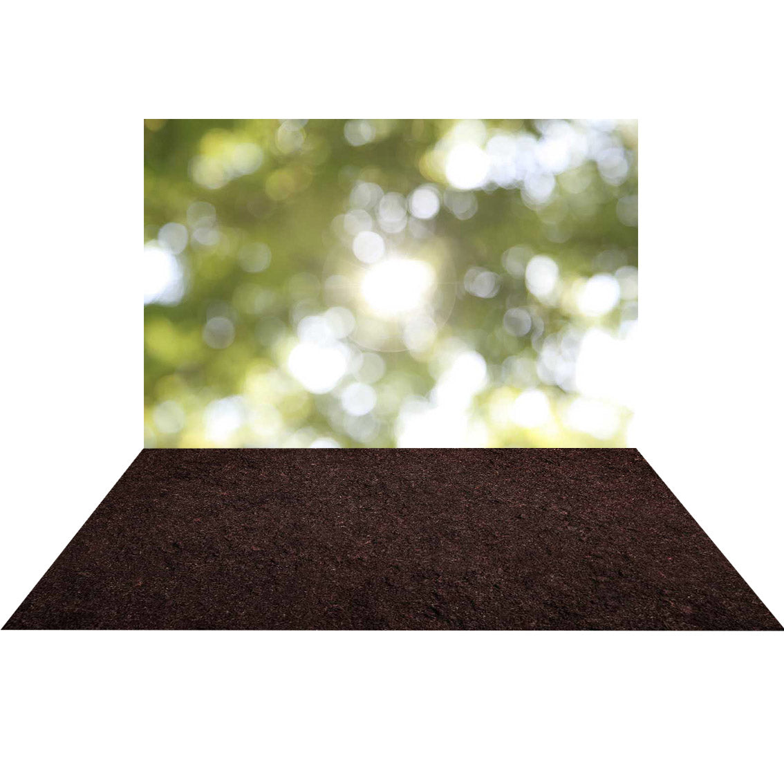 Kate Bokeh Grünton Sommer Hintergrund + Frühling Land Gummimatte Bodenmatte - Kate Backdrop.de