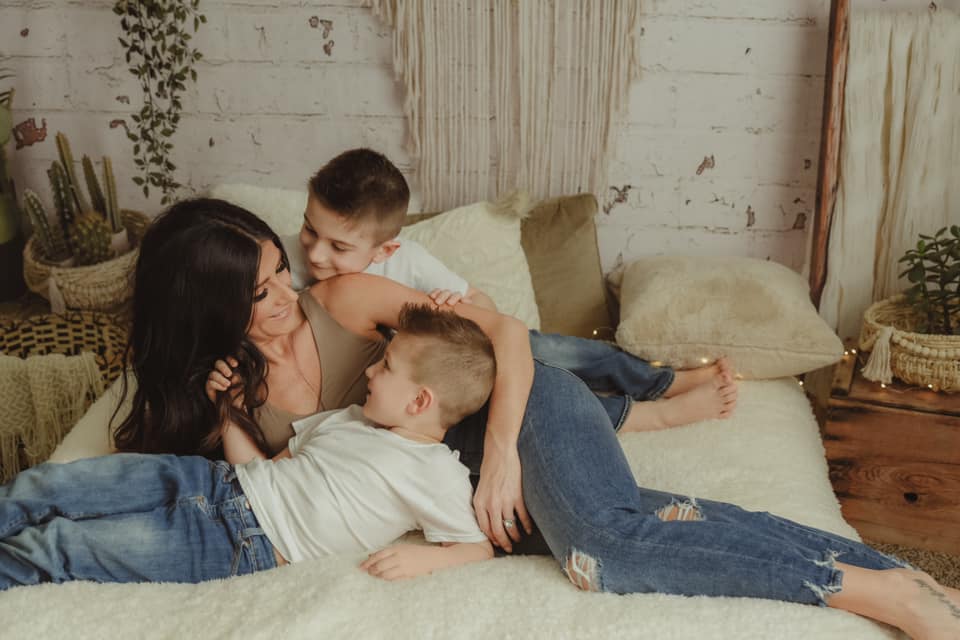 Kate Frühling Boho Macrame Zimmer Hintergrund Entworfen von Mandy Ringe Photography - Kate Backdrop.de