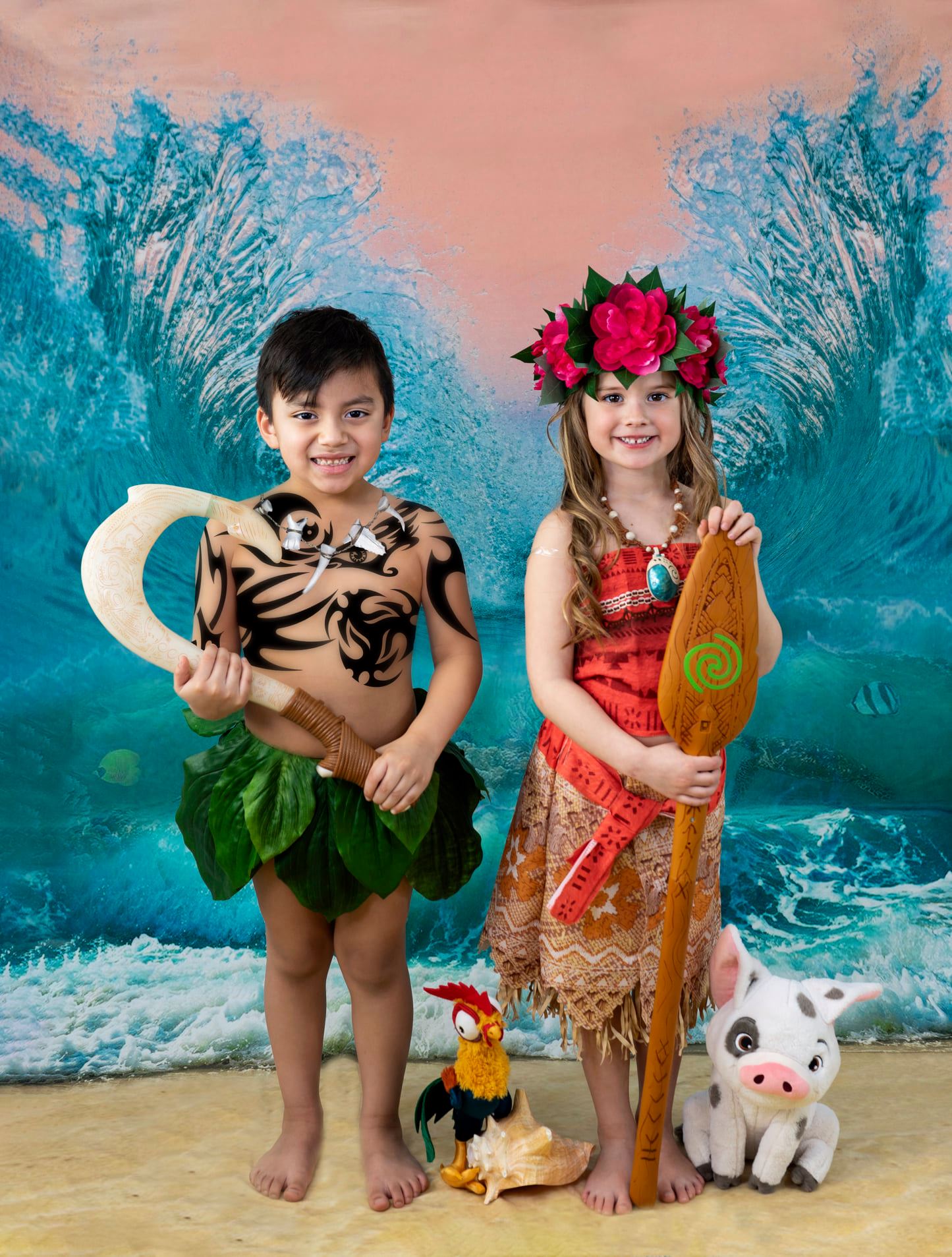 Kate Sommer Strand Wellen Geburtstag Hintergrund von Rosabell Photography - Kate Backdrop.de