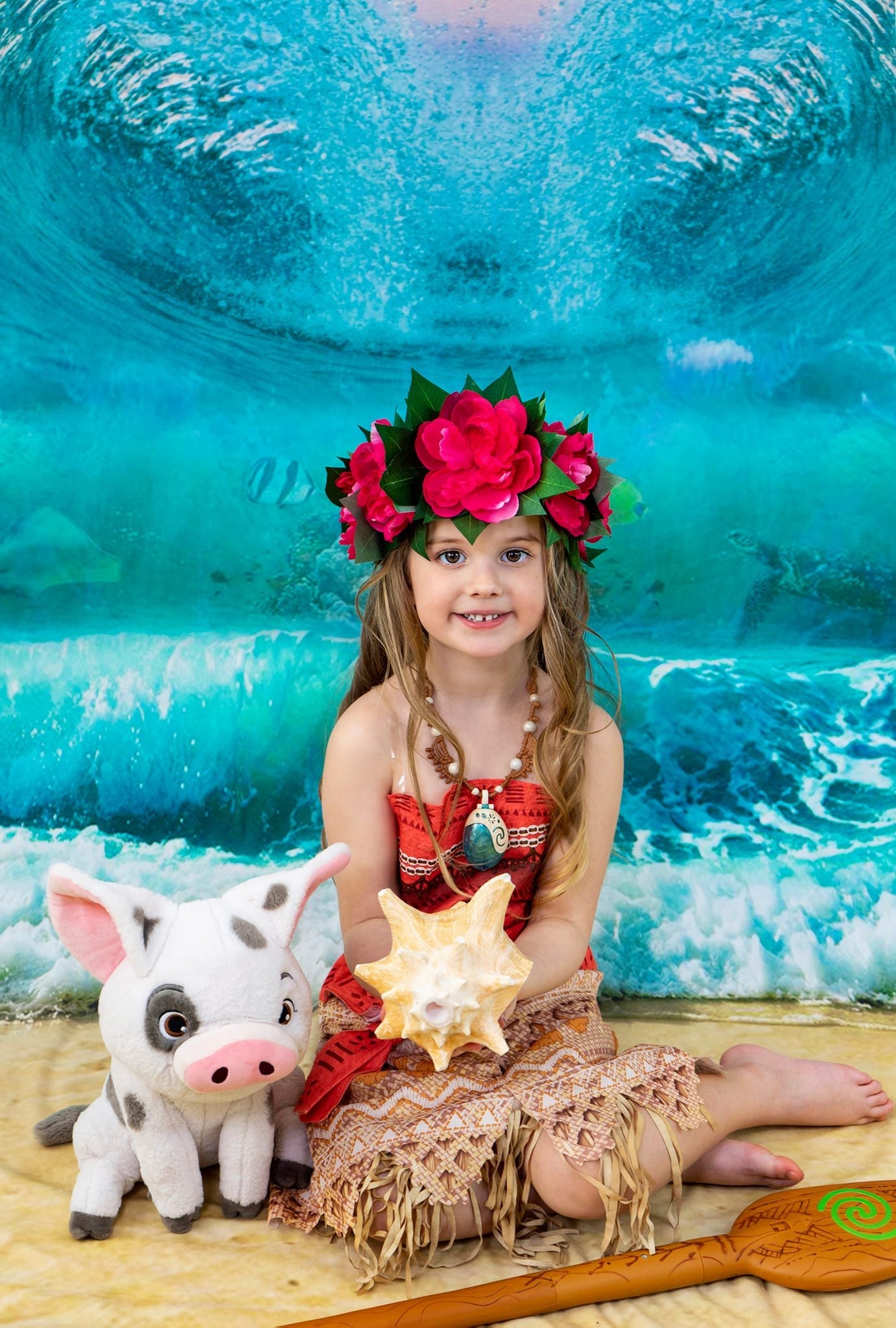 Kate Sommer Strand Wellen Geburtstag Hintergrund von Rosabell Photography - Kate Backdrop.de