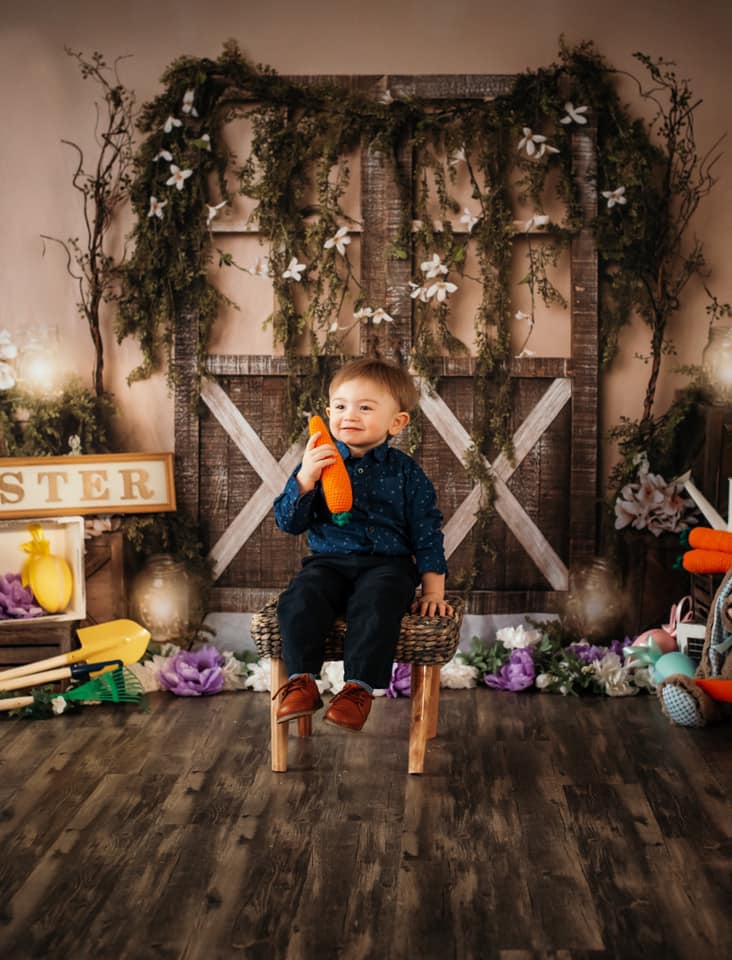 Kate Frühling Tür Manor Hintergrund Entworfen von Megan Leigh Photography - Kate Backdrop.de