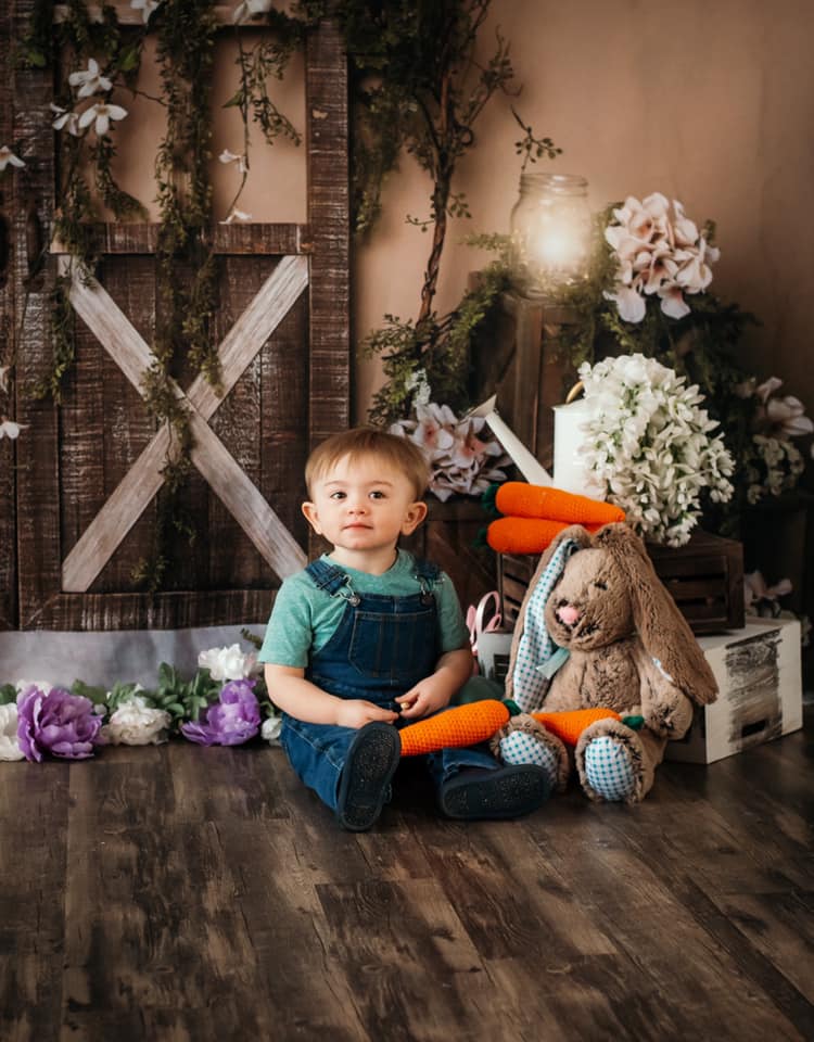 Kate Frühling Tür Manor Hintergrund Entworfen von Megan Leigh Photography - Kate Backdrop.de