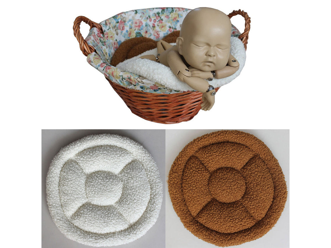 Kate 36cm Baumwolle Neugeborenes Baby Studio Posing-Kissen Decke Requisiten