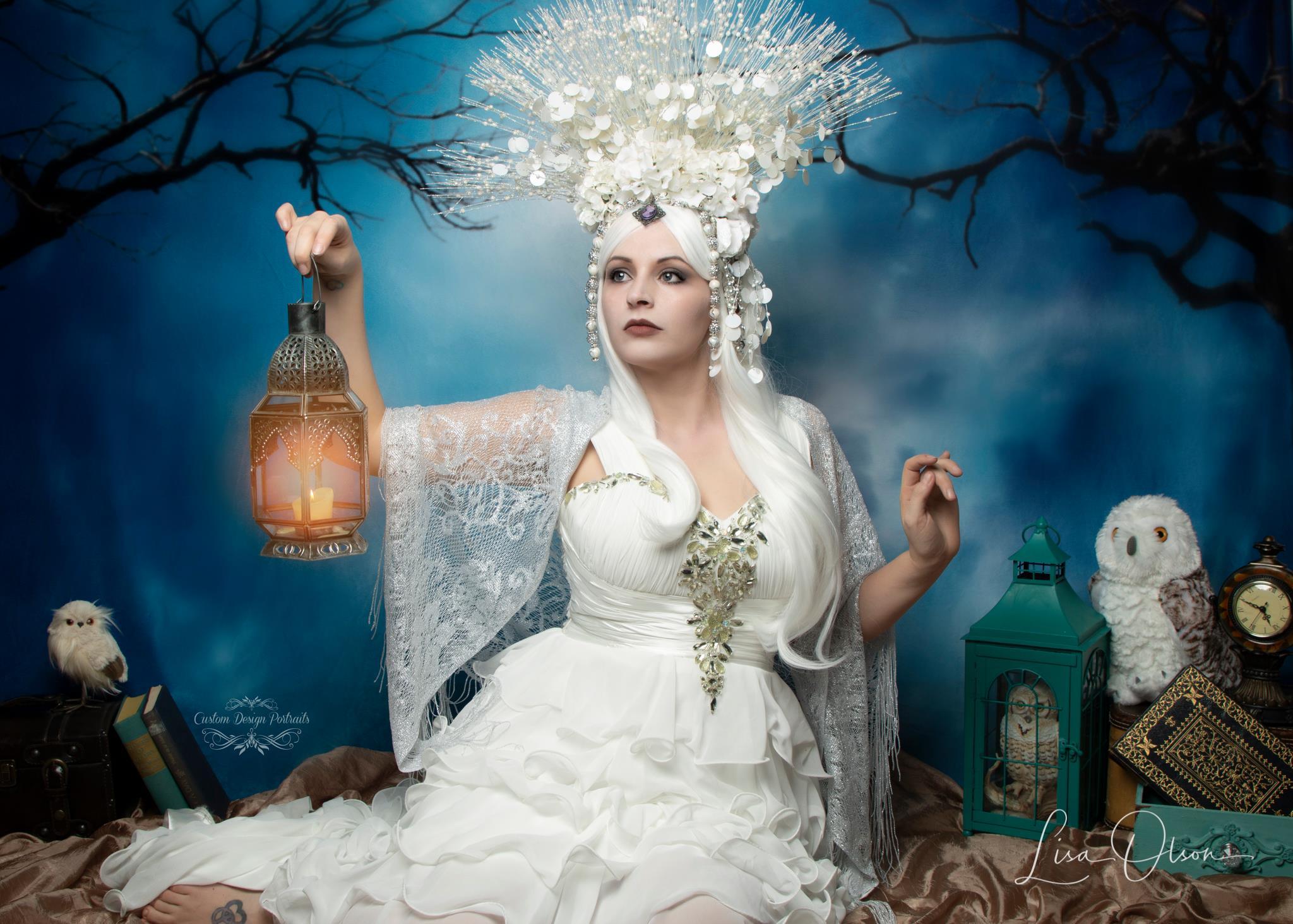 Kate Halloween-Hintergrund für Bilder Mond Baum Hintergrund - Kate Backdrop.de