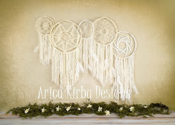 Kate Kinder DreamCatchers Dekoration Hintergrund für Fotografie Entworfen von Arica Kirby - Kate Backdrop.de