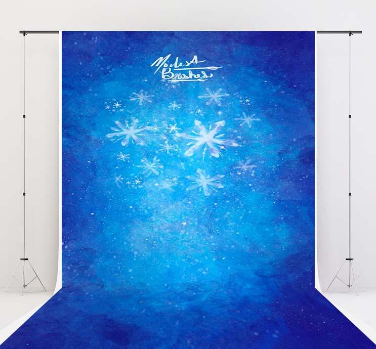 Kate Sweep Hintergrund Ice Queen Entworfen von Modest Brushes - Kate Backdrop.de