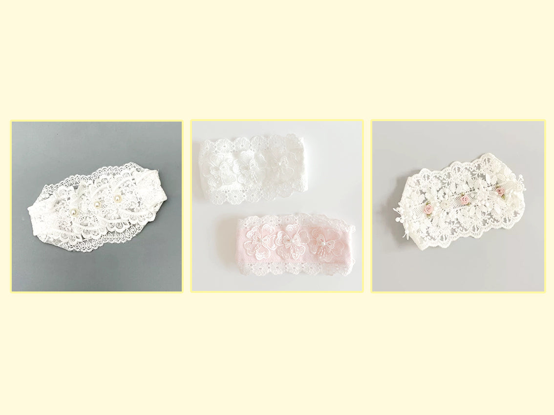 Kate Spitze Stirnband für Neugeborene Fotografie 4PCS - Kate Backdrop.de