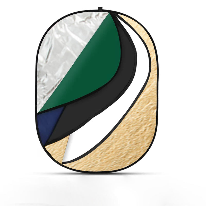 7-In-1 Lichtreflektor Oval für Klappscheibe - Kate Backdrop.de