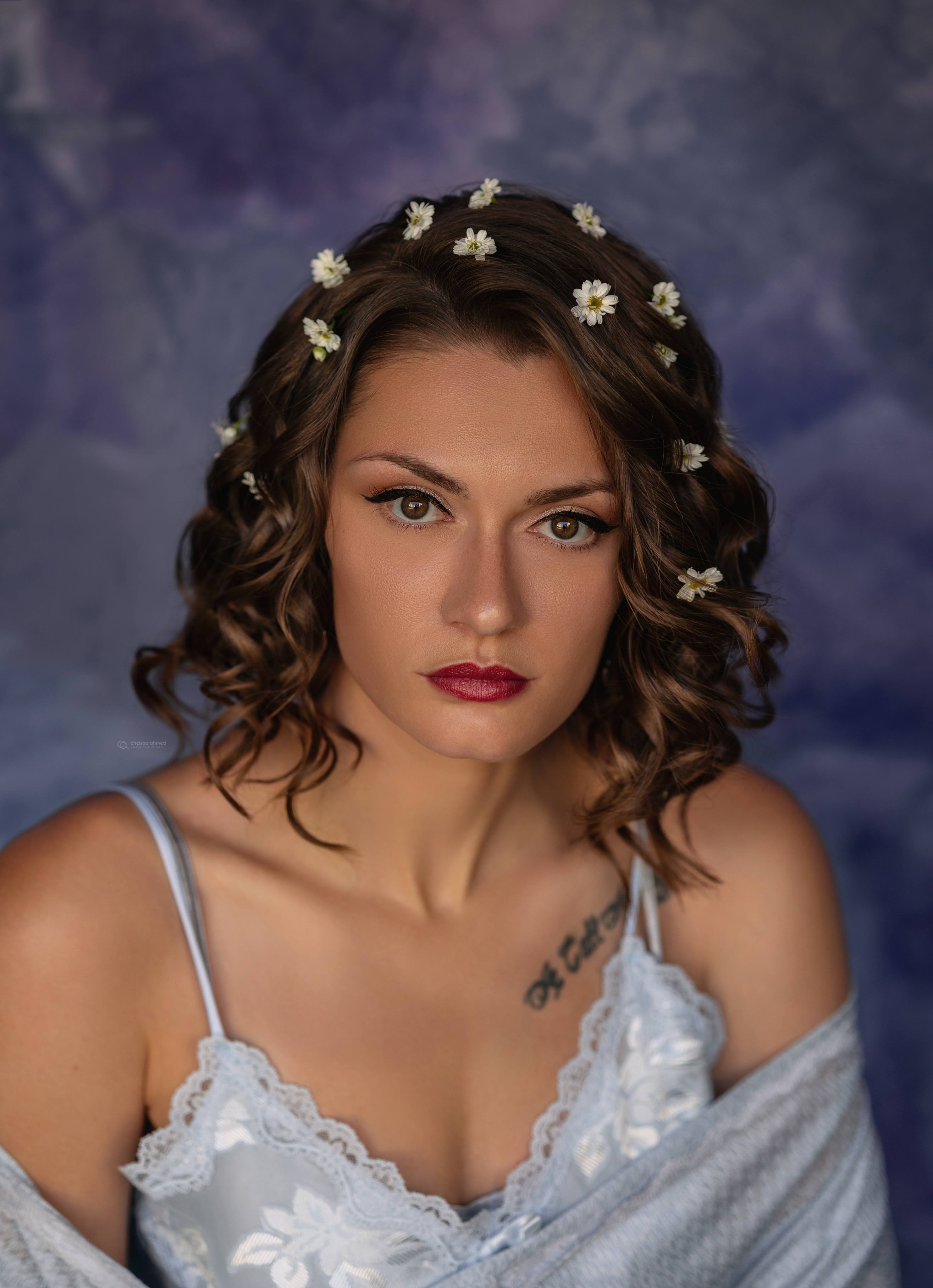 Kate Fine Art Lila Blumen Hintergrund für die Fotografie - Kate Backdrop.de