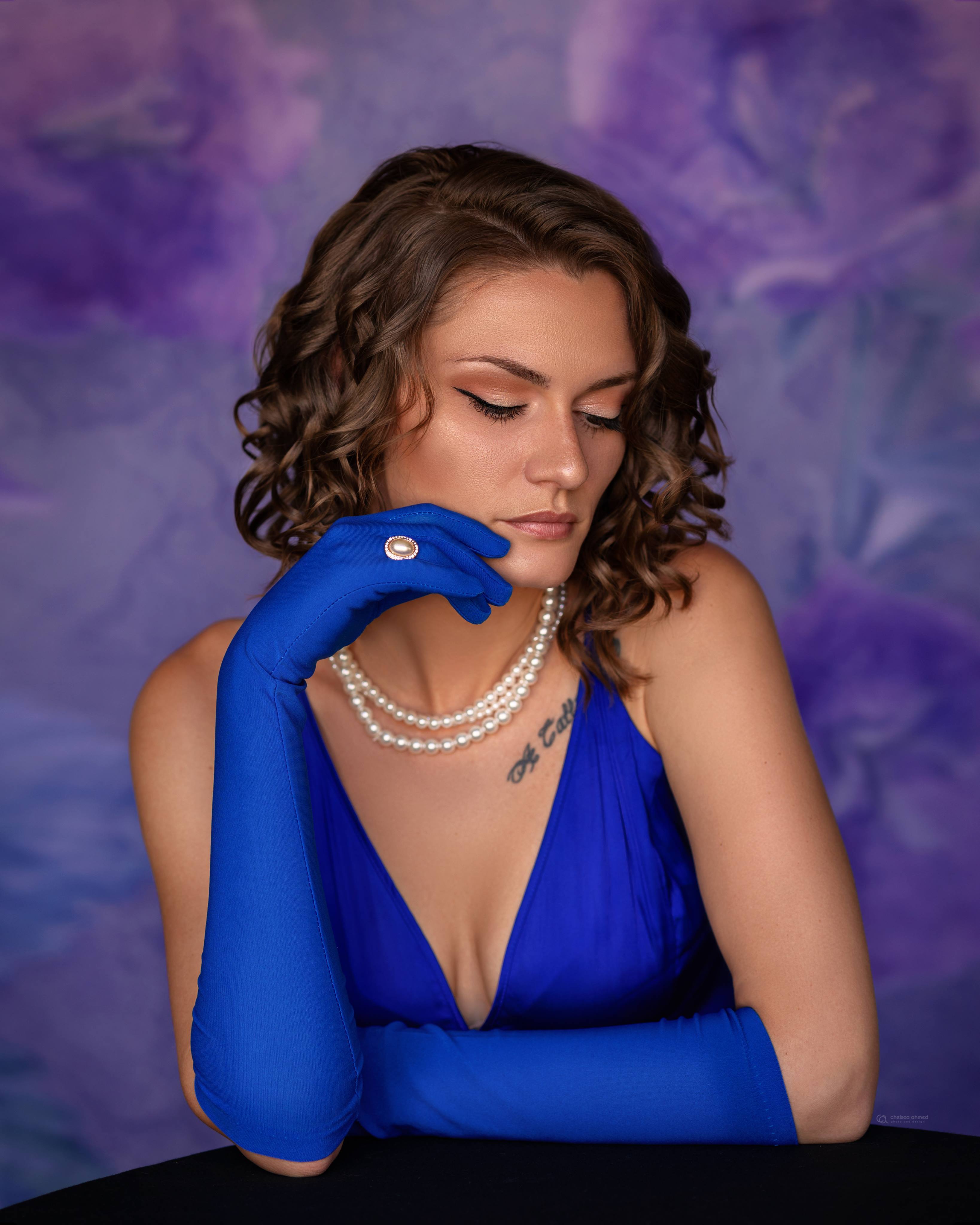 Kate Fine Art Lila Blumen Hintergrund für die Fotografie - Kate Backdrop.de