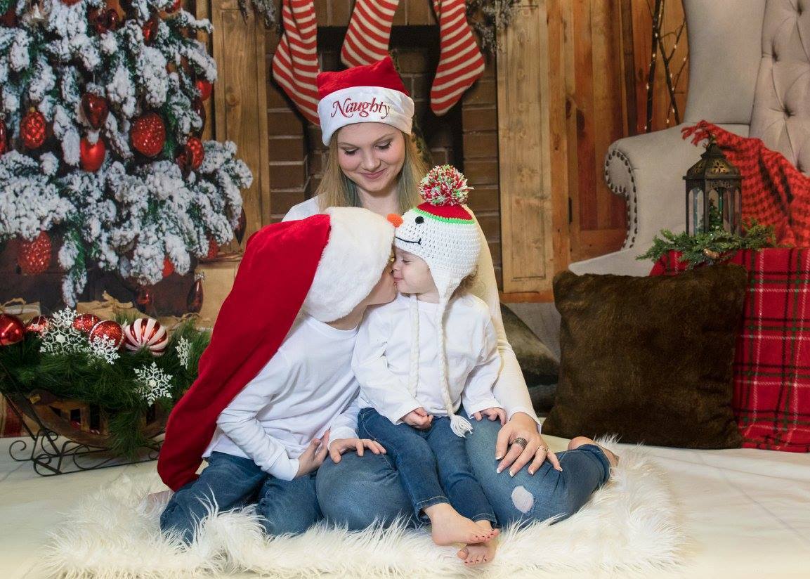 Katebackdrop:Kate Christmas Stocking Backdrop Photo Background Studio Props