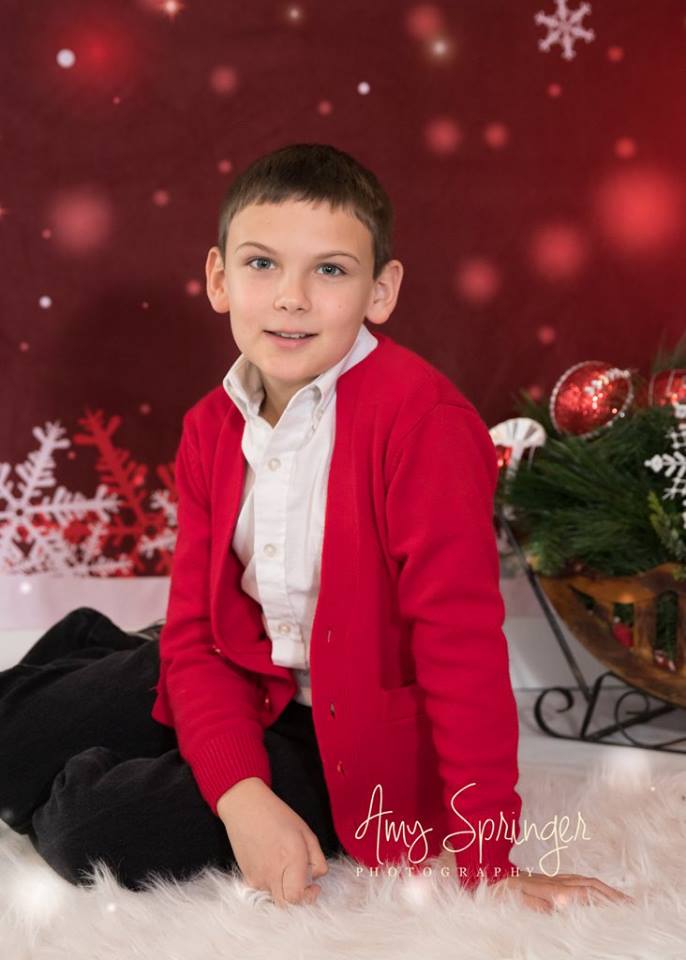 Kate Rote Wand Hintergrund Schneeflocken frohe Weihnachten Hintergründe - Kate Backdrop.de