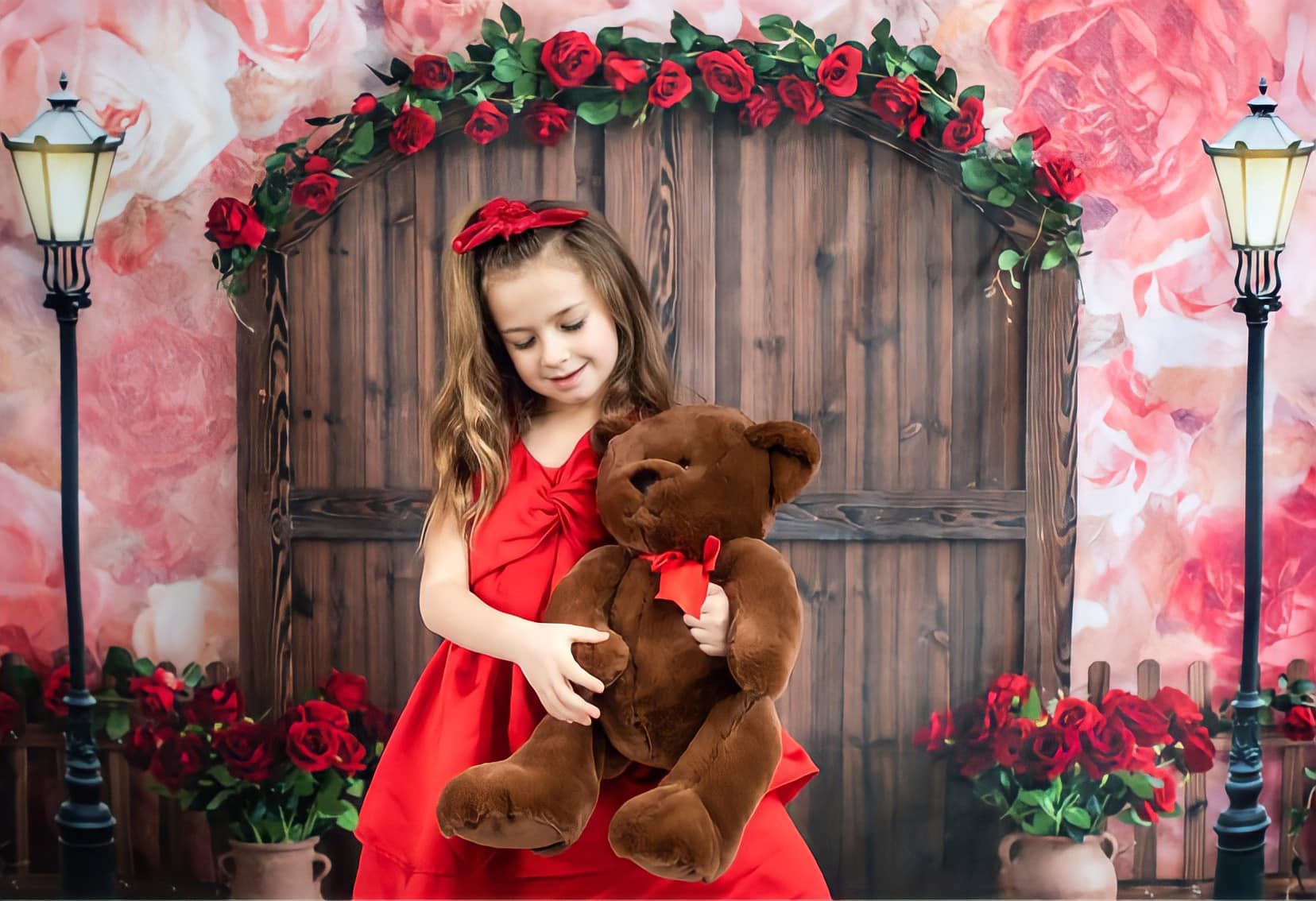 Kate Valentinstag Hintergrund Rose Garten Blumen von Emetselch - Kate Backdrop.de