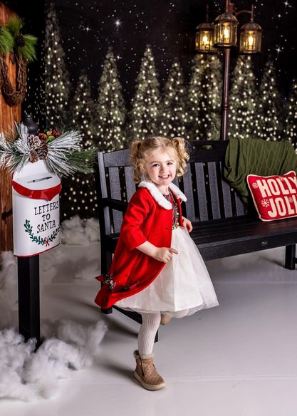 Kate Weihnachten Weihnachtsbaum Schnee Zimmer Set - Kate Backdrop.de
