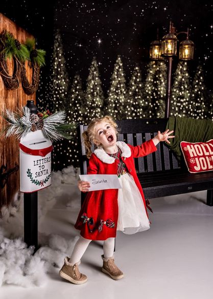 Kate Weihnachten Weihnachtsbaum Schnee Zimmer Set - Kate Backdrop.de