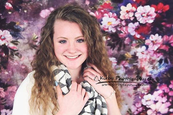 Kate Fantasie lila Blumen Valentinstag Hintergrund für Fotografie - Kate Backdrop.de