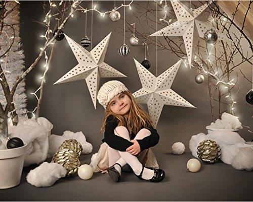 Katebackdrop:Kate Children Grey Star Photography Backdrops for Christmas photos deco