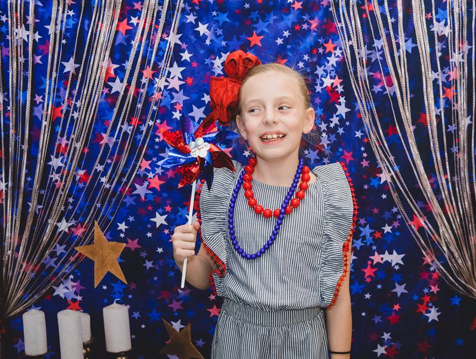 Kate Blau rot Sterne Cake Smash Geburtstag Hintergrund von Studio Gumot - Kate Backdrop.de