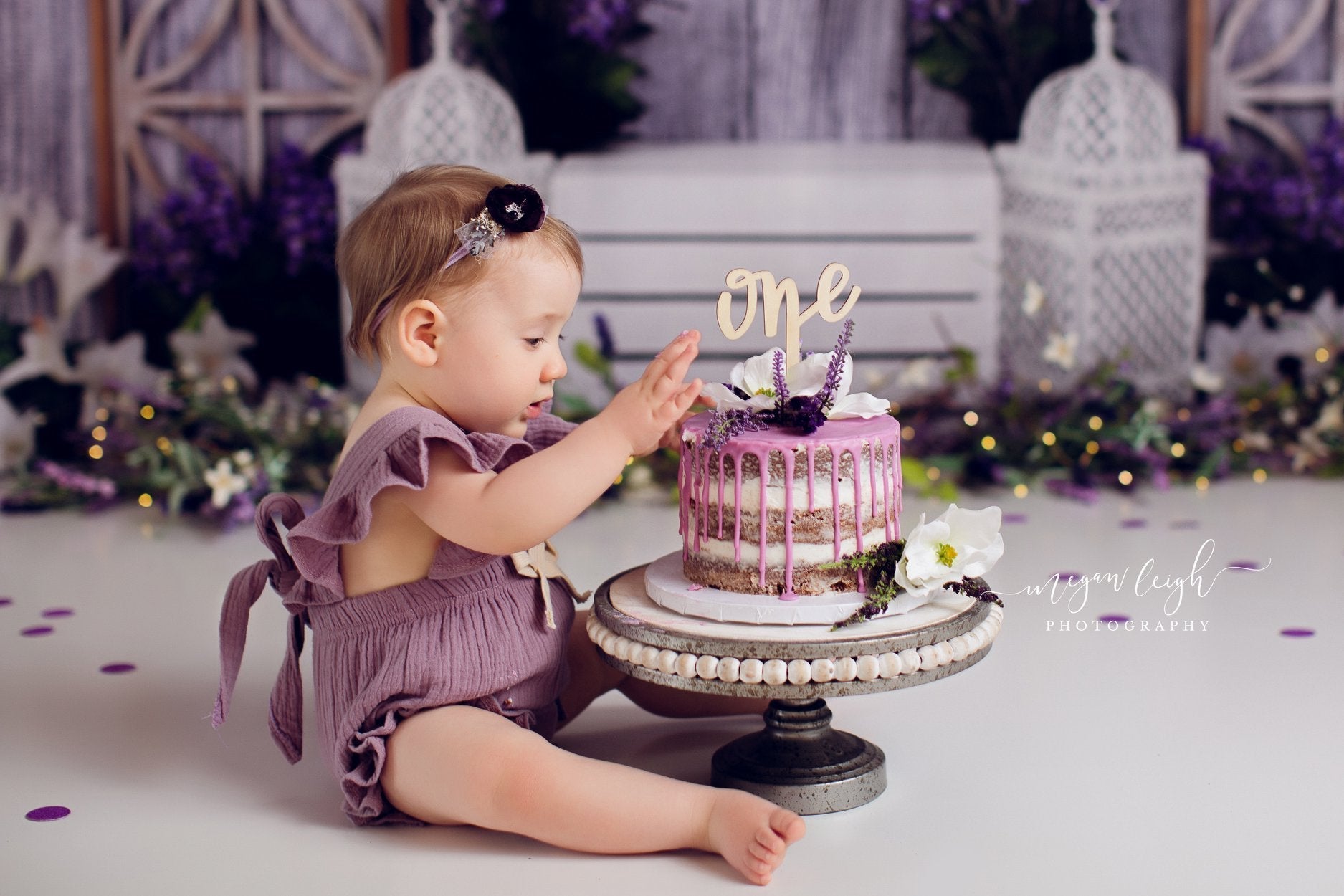 Kate Friedlicher Lavendel Hintergrund für Ostern / Fürhling - Kate Backdrop.de