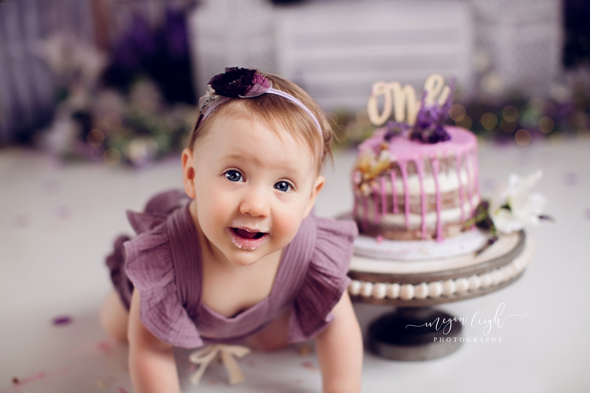 Kate Friedlicher Lavendel Hintergrund für Ostern / Fürhling - Kate Backdrop.de