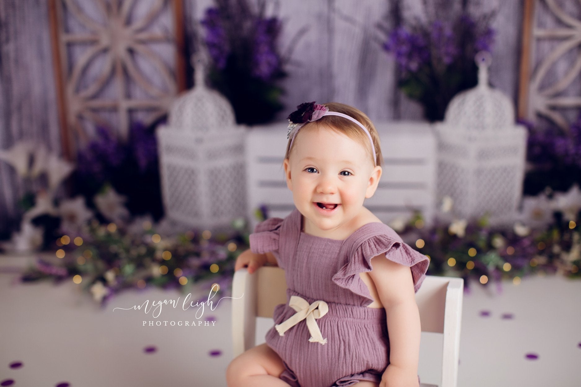 Kate Friedlicher Lavendel Hintergrund für Ostern / Fürhling - Kate Backdrop.de