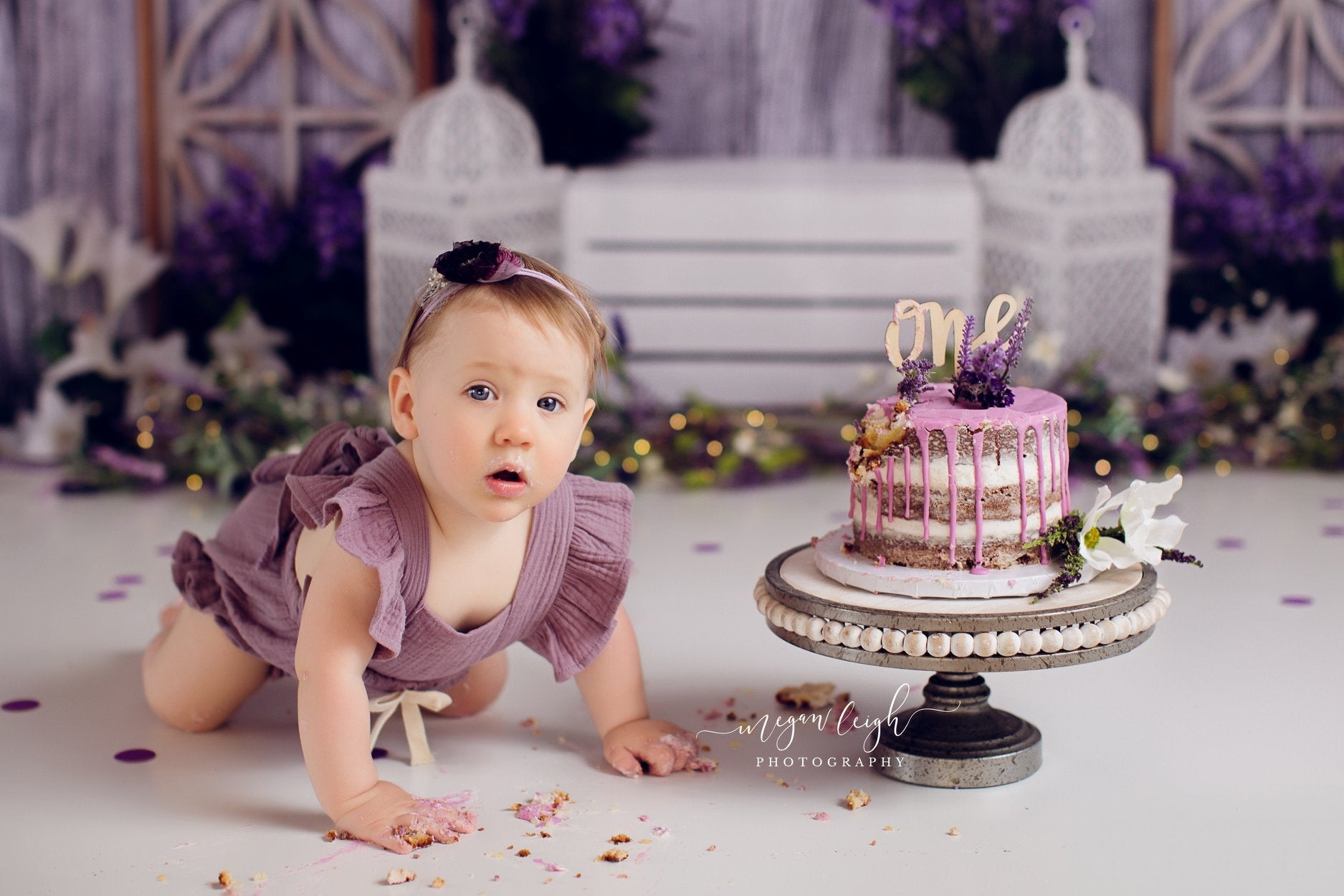 Kate Friedlicher Lavendel Hintergrund für Ostern / Fürhling - Kate Backdrop.de