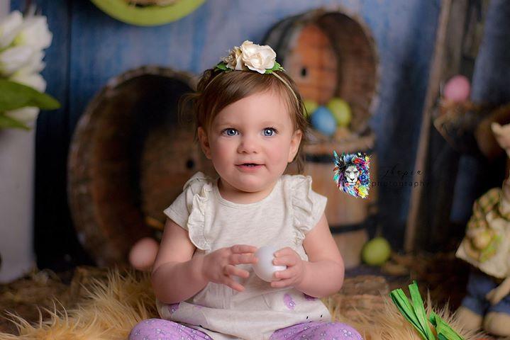 Kate Ei Ostern Hintergrund entworfen von Arica Kirby - Kate Backdrop.de