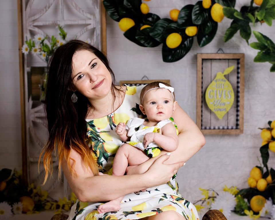 Katebackdrop鎷㈡綖Kate Lemon Be Zesty Spring Backdrop for Photography