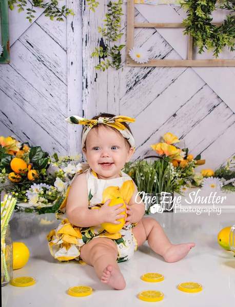 Kate Retro Holz Sommer Gsnseblmchen Hintergrund - Kate Backdrop.de