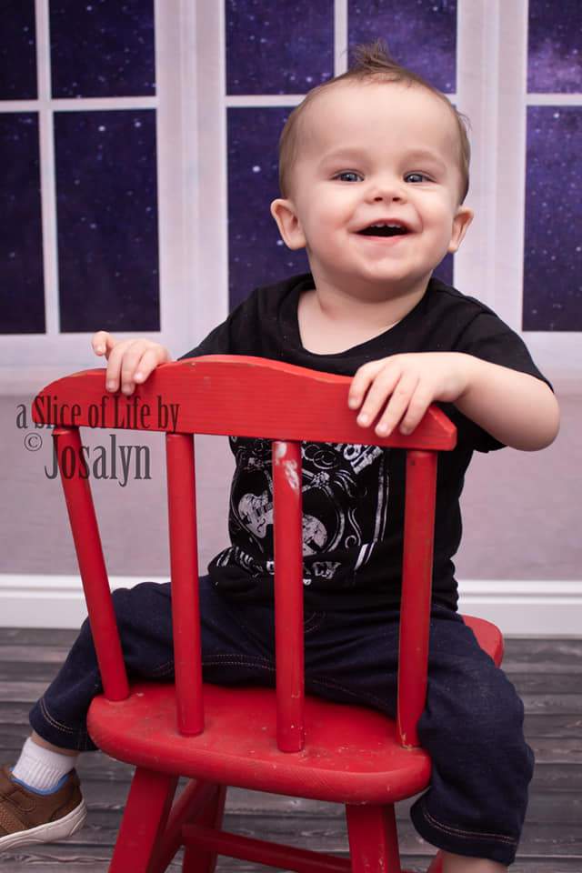 Kate Sternenhimmel außerhalb Fenster Kinder Hintergrund für Fotografie von JFCC gestaltet - Kate Backdrop.de